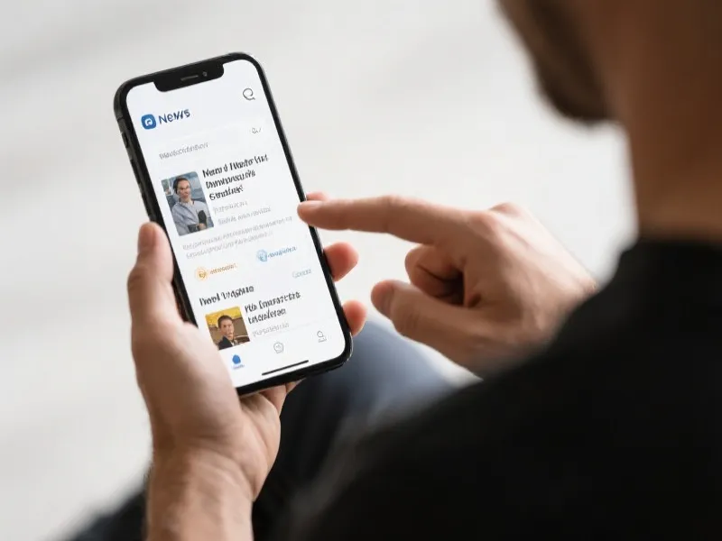 News and Insights Interface